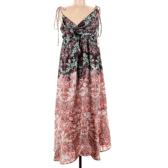 NWT Free People Sun Kissed Magnolia Midi Dress - Picture 1 of 6